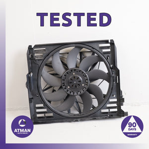 09-19 BMW F06 650i 640i Gran Coupe N63 4.4L Engine Motor Cooling Fan Shroud OEM