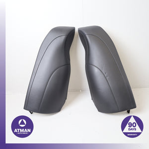 13-19 BMW F06 640i Rear Left &amp; Right Seat Cushion Bolster Set Black OEM
