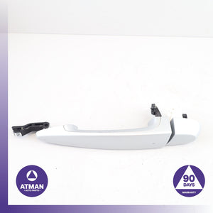 BMW F30 330i Rear Left Exterior Door Handle Silver OEM