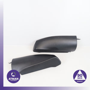 17-23 BMW G30 530e 540i Rear Left &amp; Right Seat Bolster Cover Trim Set Black OEM