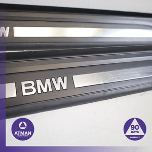 BMW E93 328i 335i Left &amp; Right Sill Scuff Plate Cover Panel Set OEM