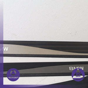 04-10 BMW E60 535i 550i Front & Rear Sill Scuff Plate Cover Panel Set OEM