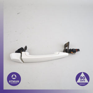 BMW F30 320i Front Right Exterior Door Handle White OEM