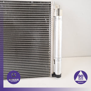 BMW F30 320i A/C AC Air Conditioning Condenser w/ Line 64509288940 OEM