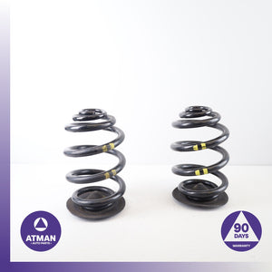 99-06 BMW E46 325Ci 320i Rear Left &amp; Right Shock Strut Coil Spring Set OEM
