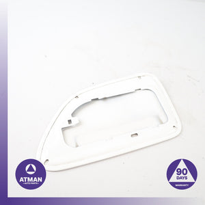 04-10 BMW E64 650i 645Ci M6 Fuel Gas Tank Filler Neck Flap Door Cover White OEM — photo 6