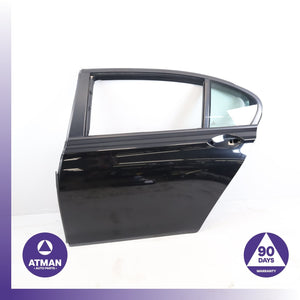 09-15 BMW F02 750Li LWB Rear Left Driver Side Door Shell Panel Black OEM