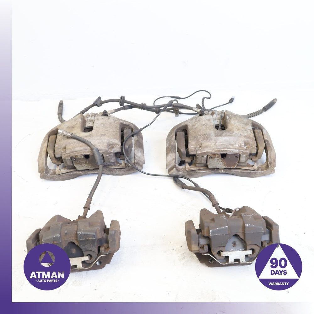 09-17 BMW F07 535i 550i GT 740i 750i Front &amp; Rear Brake Caliper Calipers Set OEM