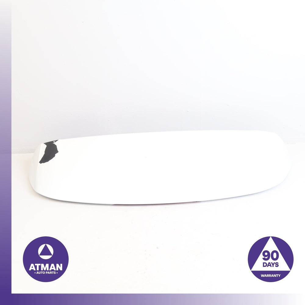 14-18 BMW F15 X5 Rear Top Upper Lid Spoiler w/3rd Stop Lamp White OEM