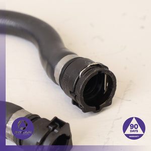 06-10 BMW E63 650i 4.8L Engine Motor Coolant Hose Pipe Set 17127545653 OEM — photo 3