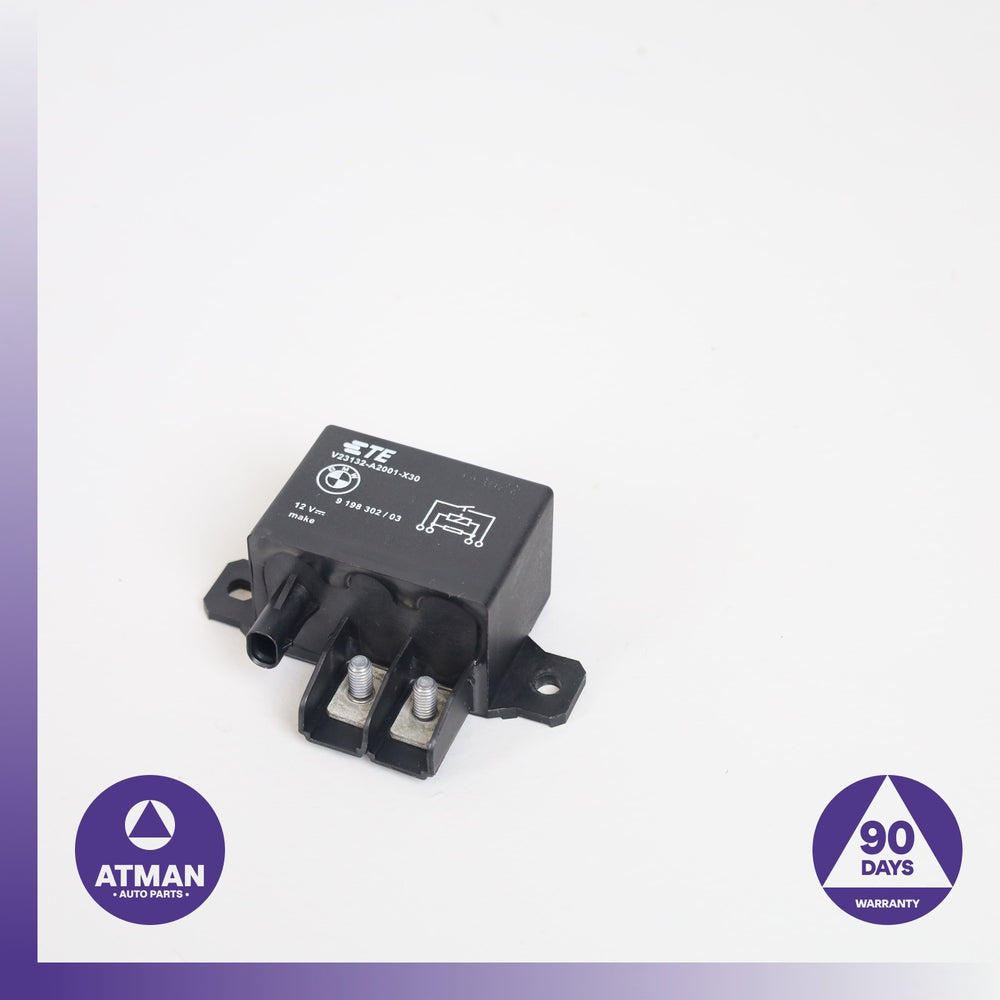 BMW F15 X5 Engine Motor Fan Terminal Relay 9198302 OEM