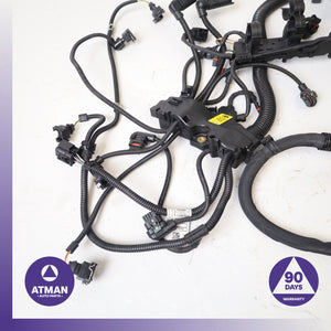 14-19 BMW F86 X6M X5M Left Engine Motor Wire Wiring Harness 12518044495 OEM 80k