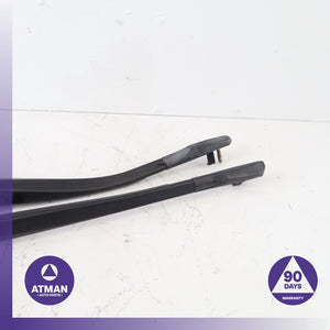 BMW F10 550i Left &amp; Right Windshield Washer Wiper Arm Blade Set OEM