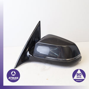 14-17 BMW F07 535i 550i GT Shadow Line Left Side Rear View Door Mirror Gray OEM — photo 6