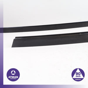 14-18 BMW F15 X5 Rear Left Door Window Molding Trim Set 7289657 OEM
