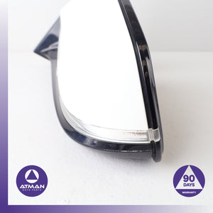 13-15 BMW E84 X1 Left Driver Side Rear View Door Mirror Black OEM