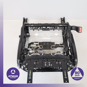 09-13 BMW F10 550i 740Li Front Right Passenger Lower Seat Track Frame Rail OEM