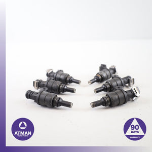 BMW E46 325Ci 323i 328i M54 Fuel High Pressure Injector Set OEM