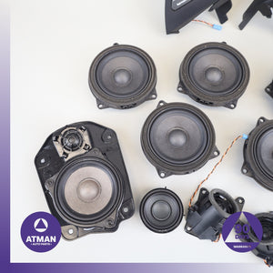 19-25 BMW F98 X4M Harman / Kardon Interior Audio Speaker Loudspeaker Set OEM 55k