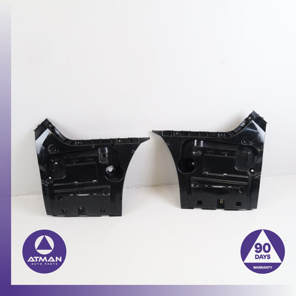 09-15 BMW F02 750i 740i Rear Left & Right Bumper Bracket Set 51127183885 OEM