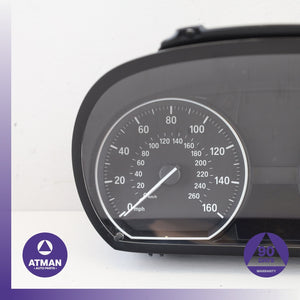 BMW E82 128i Instrument Gauge Cluster Speedometer 9283797 OEM 77k