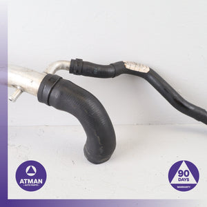 BMW F30 335i N55 3.0L Engine Radiator Coolant Feed Hose Pipe Set OEM