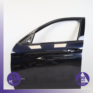 15-19 BMW F16 X6 Front Left Side Door Shell Panel Black 41517386741 OEM