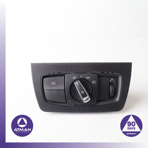 12-20 BMW F36 430i 440i Headlight Fog Light Switch Control Module w/ Trim OEM
