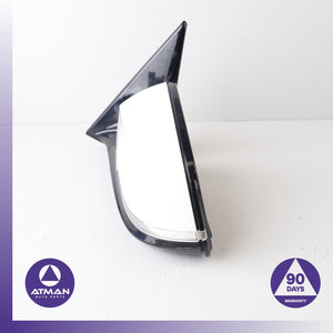 13-15 BMW E84 X1 Left Driver Side Rear View Door Mirror Black OEM