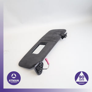 BMW F06 650i 640i Gran Coupe Right Passenger Side Sunvisor Sun Visor Black OEM