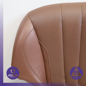 13-19 BMW F06 650i 640i Rear Lower Bench Seat Cushion Nappa Leather Brown OEM