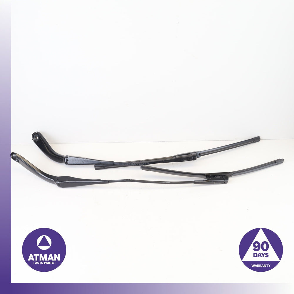 BMW F30 320i 328i Front Windshield Wiper Washer Arm Set OEM
