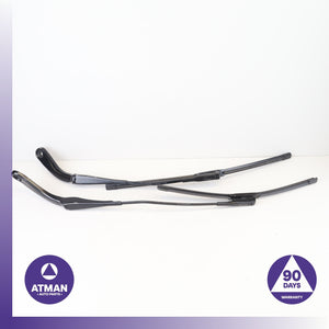 BMW F30 320i 328i Front Windshield Wiper Washer Arm Set OEM