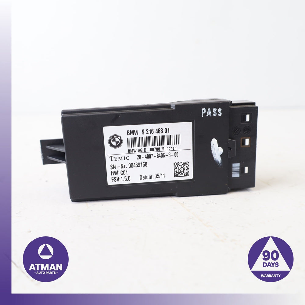 BMW F10 550i Heated Seat Control Module 9216468 OEM