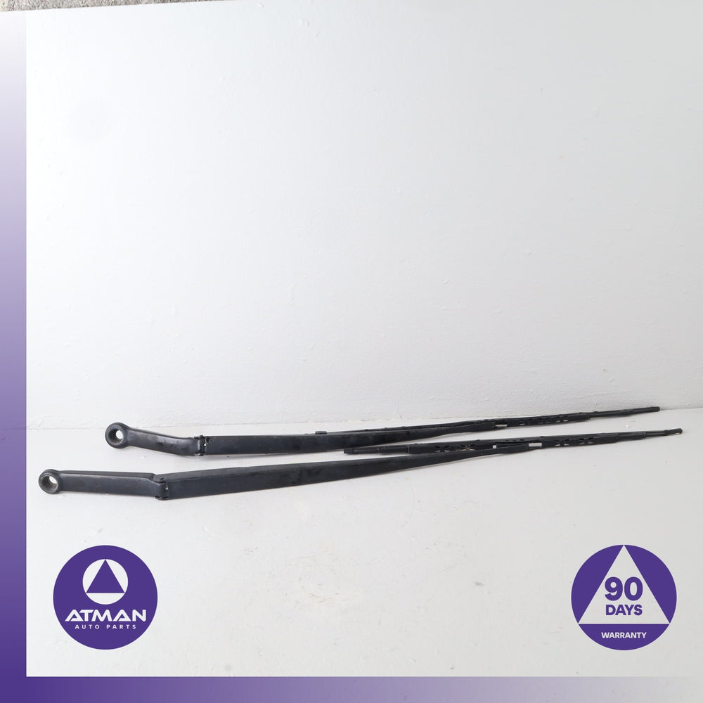 BMW E46 325i 323i 330i Front Windshield Wiper Washer Arm Set OEM