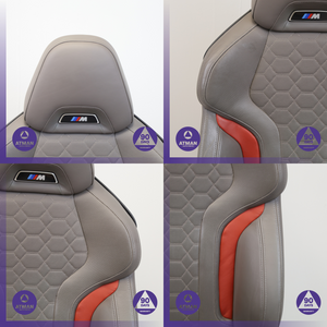 20-25 BMW F98 F97 X4M X3M Front Left Driver Seat Cushion Assembly Gray OEM