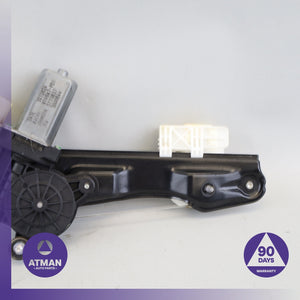 12-18 BMW F30 320i 328i 335i Rear Left Driver Side Window Regulator OEM