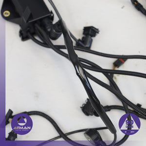 08-10 BMW E64 650i 550i N62B48 4.8L Engine Motor Wire Harness 7572911 OEM — photo 6
