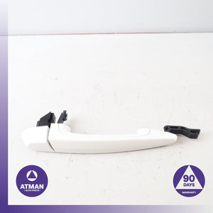 BMW F26 X4 Rear Right Passenger Side Exterior Door Handle White OEM
