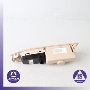 09-19 BMW F02 750Li 750i Rear Window Lifter Switch w/ Trim Beige 61319352183 OEM — photo 5