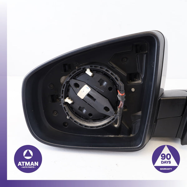 BMW E70 X5 Left Driver Side Rear View Door Mirror Black w/ Camera OEM