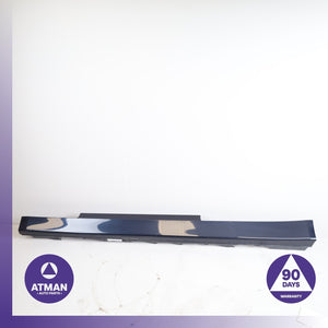 BMW F32 428i 430i Left Side Skirt Rocker Panel Molding Blue OEM 70k
