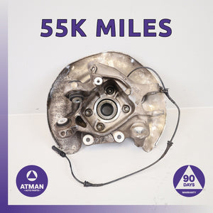 20-25 BMW F98 X4M Rear Left Driver Side Spindle Knuckle Hub 33308091551 OEM 55k
