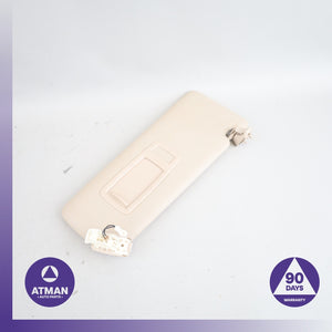 BMW F30 320i Right Passenger Side Sunvisor Sun Visor Beige OEM