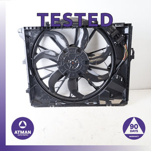 07-13 BMW E88 128i 328i 3.0L N52 Radiator Cooling Fan Motor OEM