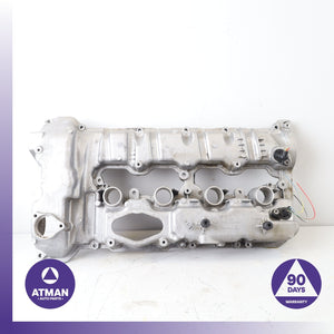 08-14 BMW F10 550i 4.4L N63 Right Engine Cylinder Head Valve Cover OEM