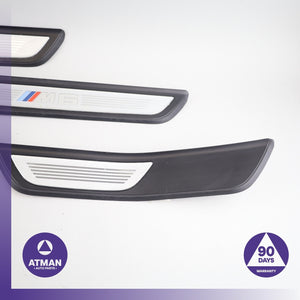 13-19 BMW F06 M6 Gran Coupe Door Entry Illuminated Step Sill Panel Set OEM