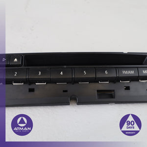 07-10 BMW E60 550i M6 Dashboard Audio Radio Control Panel Switch 65129227517 OEM