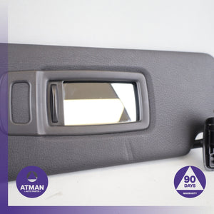 BMW F39 X2 Left Driver Side Sunvisor Sun Visor Black 51167429919 OEM