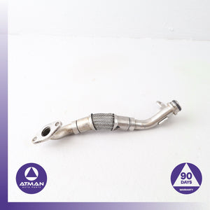 07-16 BMW E60 535i Z4 Engine Turbocharger Coolant Oil Line 11427563713 OEM